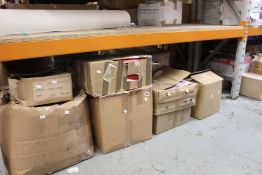 A large quantity of cards and related items to include birthday cards, Christmas cards etc.