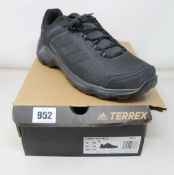 Two pairs of as new Adidas Terrex Eastrail trainers (UK 10, 11.5).