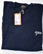 An as new A.P.C. Otis pullover (S - RRP £170).
