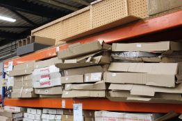 Thirty four Starrett bandsaw blades (Various sizes).