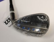 An as new Callaway MD5 Jaws wedge golf club (Right-handed).