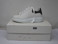 A pair of as new Alexander McQueen sneakers (EU 36).