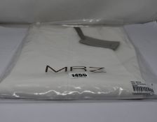 Two MRZ skirts in off white (S).