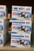 Eight as new Synoquin EFA Large Breed joint support tablets (120 x 2g, 01/23).