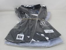 Two as new Filo de Scozia The Open polo shirts (XXL).