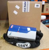 Seven ABUS 10KS Chains and one ABUS Adaptor Chain (6KS/100).