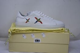 A pair of as new Axel Arigato Clean 90 sneakers in white (UK 10).