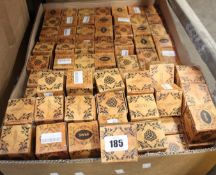 One hundred and forty six Splaks rubik cubes.