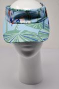 A women's as new Loewe Blue + Paula's Ibiza Waterlily visor.