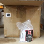 A box of as new Spares2go anti-vibration rubber feet pads in white (Approximately 70) (B00S7XWBW2).