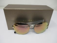A pair of as new Bvlgari sunglasses.