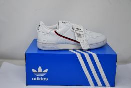 Two pairs of as new Adidas Continental 80 Vegan (UK 9).