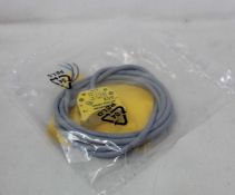 Three as new Turck inductive proximity sensors (Ni4-DS20-2AP6X2, 165022).