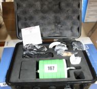 An as new Zen Hanger 'A Patient Man is a Bigger Man' 6.5 pound adjustable penis weight hanging