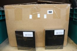 A box of Aoshey false eyelashes with eyeliner kit (Approximately 90 items).