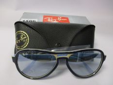 A pair of as new Ray Ban Vagabond sunglasses.