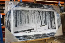 A framed Peter Brook 