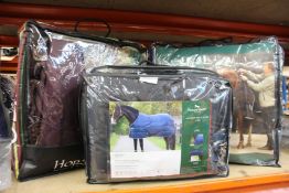 An Amigo Hero 600D Ripstop Plus 100g Turnout Rug (6'3