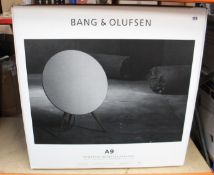 A Bang & Olufsen A9 Powerful Wireless Speaker (Box previously opened, item untested).