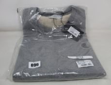 An as new Ted Baker Active jersey vest T-shirt oversize hoodie (Size 3).