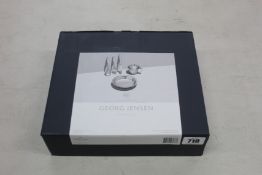 A boxed as new Georg Jensen - Elephant Child Set (5 PCS, Stainless Steel).