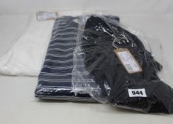 A pair of as new A.P.C. New Sailor jeans in white (31 - RRP £93), Olan sweater (L) and Selina T-