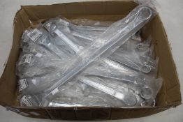 Sixteen as new Facom Long Combination Wrenches in various sizes.