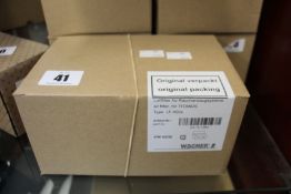 Eight as new Wagner air filters for titanus (Type: LF-AD/a, Part no: AD-10-1960).