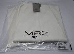Two MRZ skirts in off white (M).