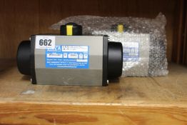 Two Sirca International butterfly valve actuators (AP03DA0BH2BIS).