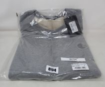 An as new Ted Baker Active jersey vest T-shirt oversize hoodie (Size 3).