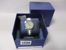An as new Swarovski Crystalline Delight watch.