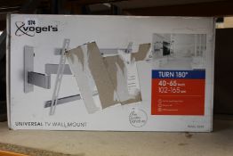 A Vogel's 3345 turn 180 universal TV wall mount for 40-65in television.