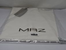 Two MRZ skirts in off white (XS, S).