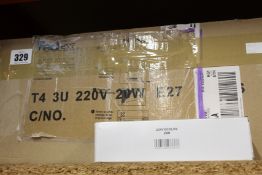 Fifty boxed as new U34V Energy Saving Ecolites 20W.