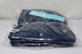 Eight as new Melissa Odabash Honour drawstring-waist brushed-cotton playsuits (S - RRP £210).