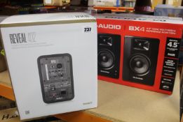 A pair of M-Audio BX4 4.5
