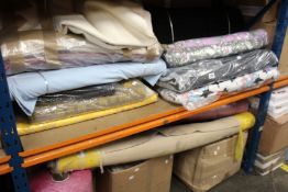 Miscellaneous fabrics, yarns and related items.