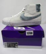 A pair of as new Nike SB Zoom Blazer Mid PRM (UK 8.5).
