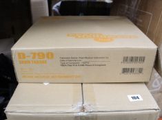 Four boxed as new Pearl D-790 drum thrones.