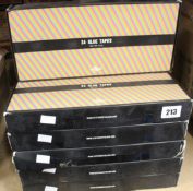 Seventeen boxes of twenty four as new Stationery Island Glue Tapes (10m x 8mm each).
