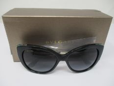 A pair of as new Bvlgari sunglasses.