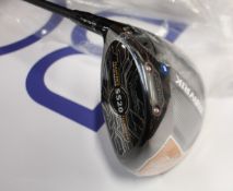 An as new Callaway Mavrik driver golf club (Right-handed).