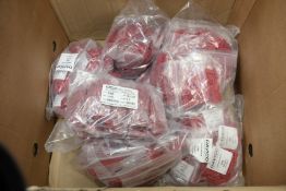 A large quantity of as new Davico and Takbro Pro butt wire splice connectors (100 packs of 100).
