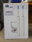A boxed as new Philips Sonicare 9000 diamond clean electric toothbrush.
