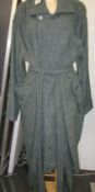 An as new Marrakshi Life Boucle coat with belt (Unsized - RRP $250) with matching trousers (Size 1 -