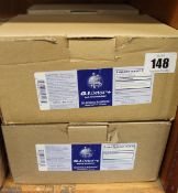 Four boxes of twelve G.I.Detox gentle full spectrum binder supplements (60 capsules per container).