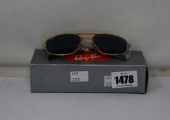 A pair of as new Ray Ban Orb 3666 sunglasses.