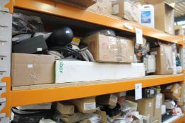 A large quantity of electrical and related items.