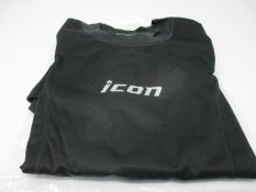Three men's as new Icon Sports MS Pro X long sleeve base layers (S, M, XL - RRP £46 each).